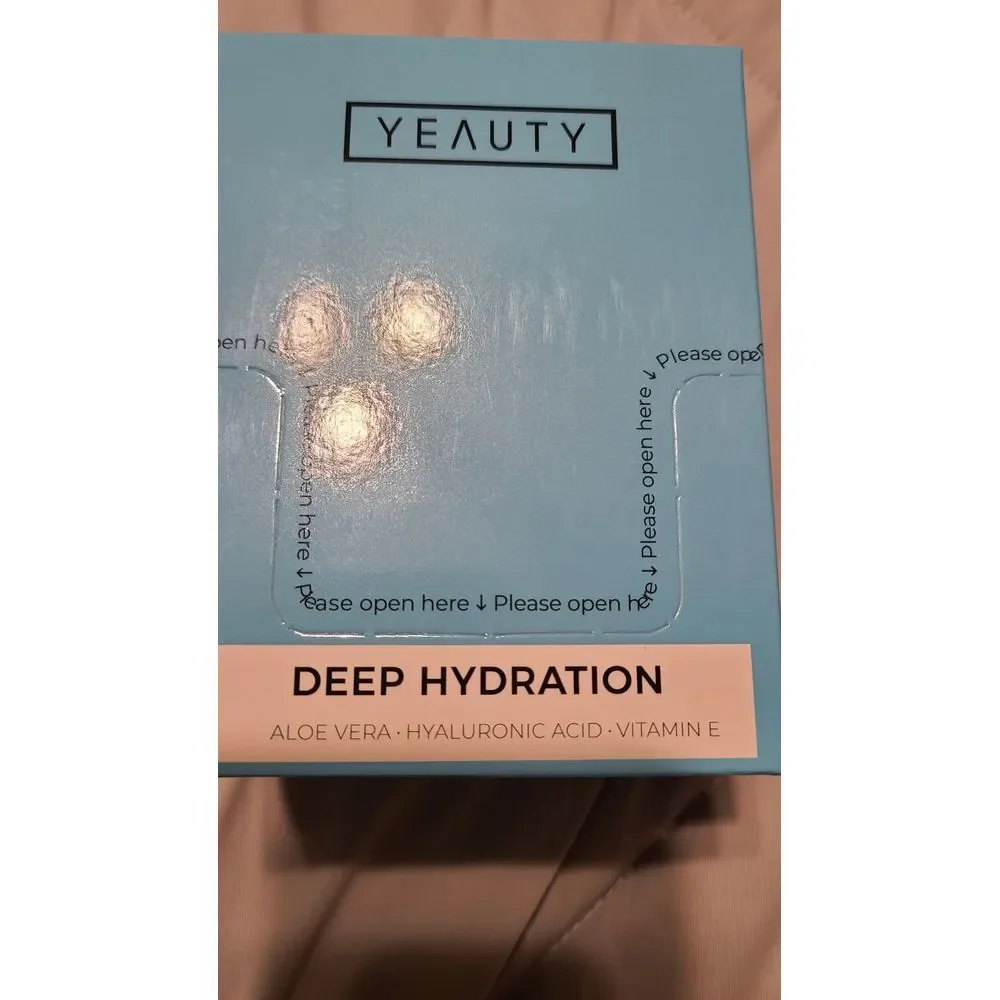 Yeauty Deep Hydration Cell Eye Masks - 25 Pairs Aloe Vera, Hyaluronic Acid Vit E